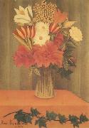 Henri Rousseau Bouquet of Flowers oil painting on canvas